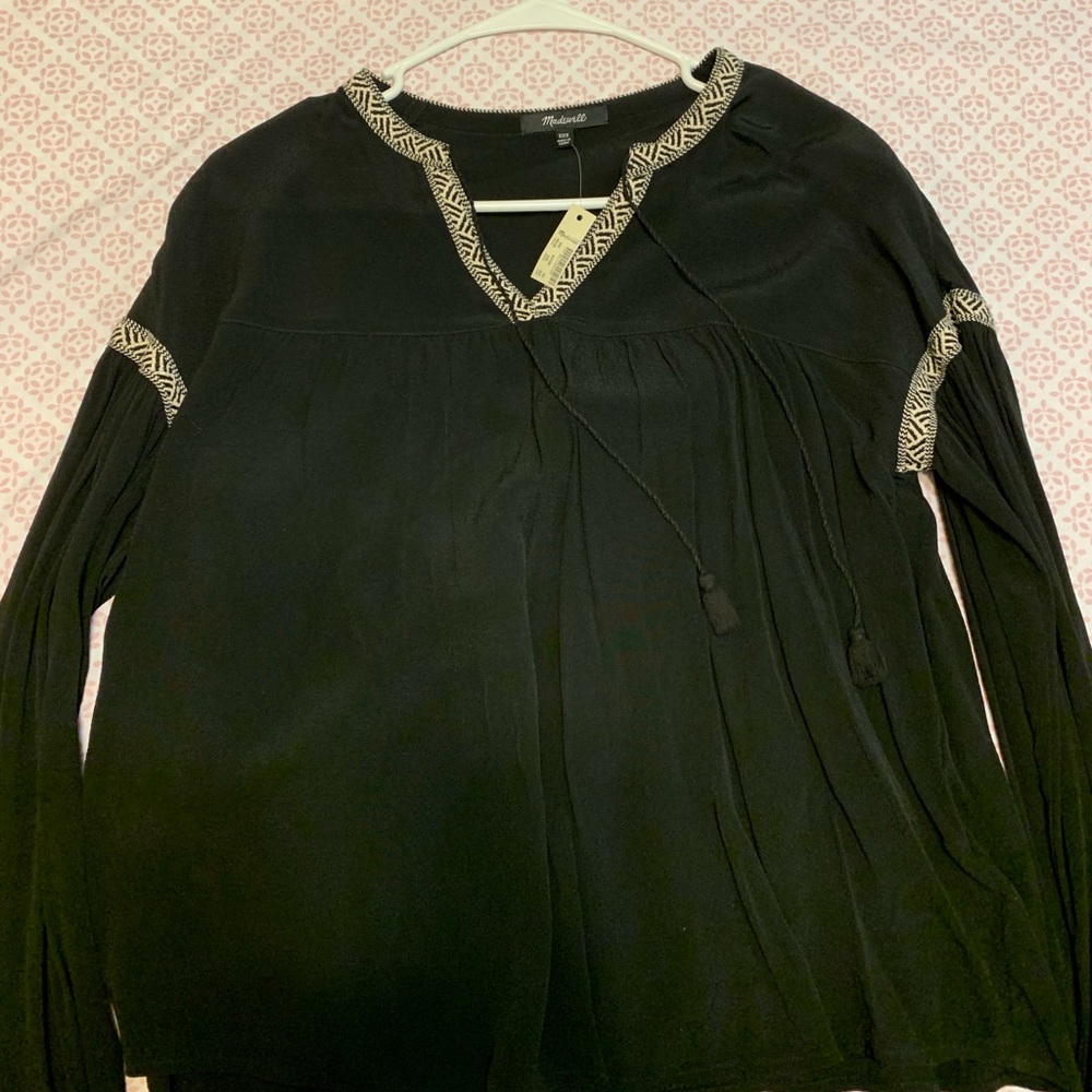 Madewell Embroidered Blouse